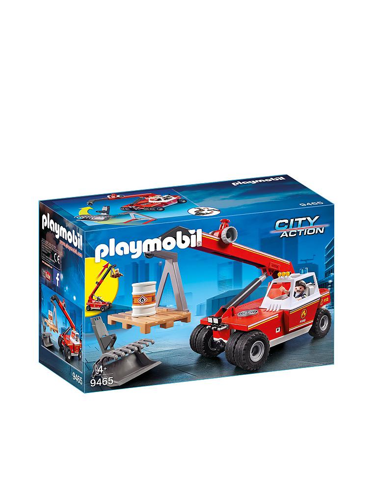 PLAYMOBIL | Feuerwehr-Teleskoplader 9465 | keine Farbe