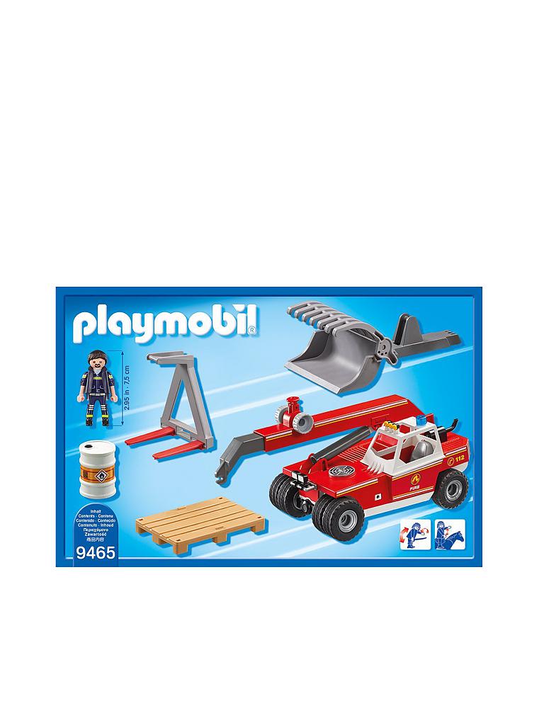 PLAYMOBIL | Feuerwehr-Teleskoplader 9465 | keine Farbe