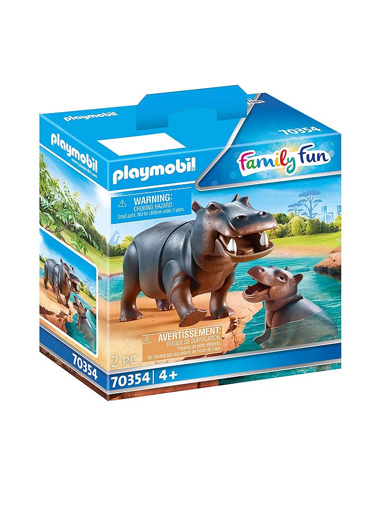 PLAYMOBIL | Flusspferd mit Baby 70354 | keine Farbe
