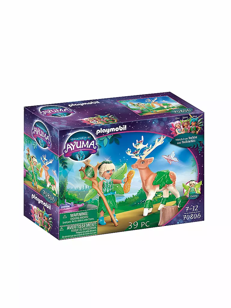 PLAYMOBIL | Forest Fairy mit Seelentier 70806 | keine Farbe