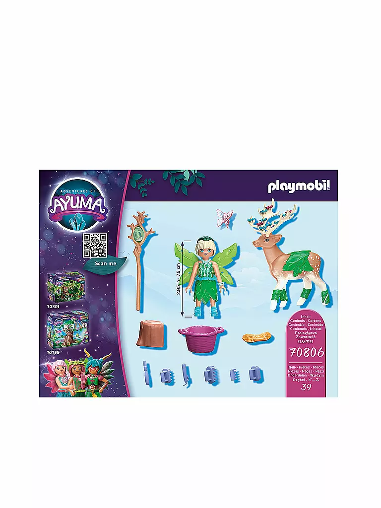 PLAYMOBIL | Forest Fairy mit Seelentier 70806 | keine Farbe