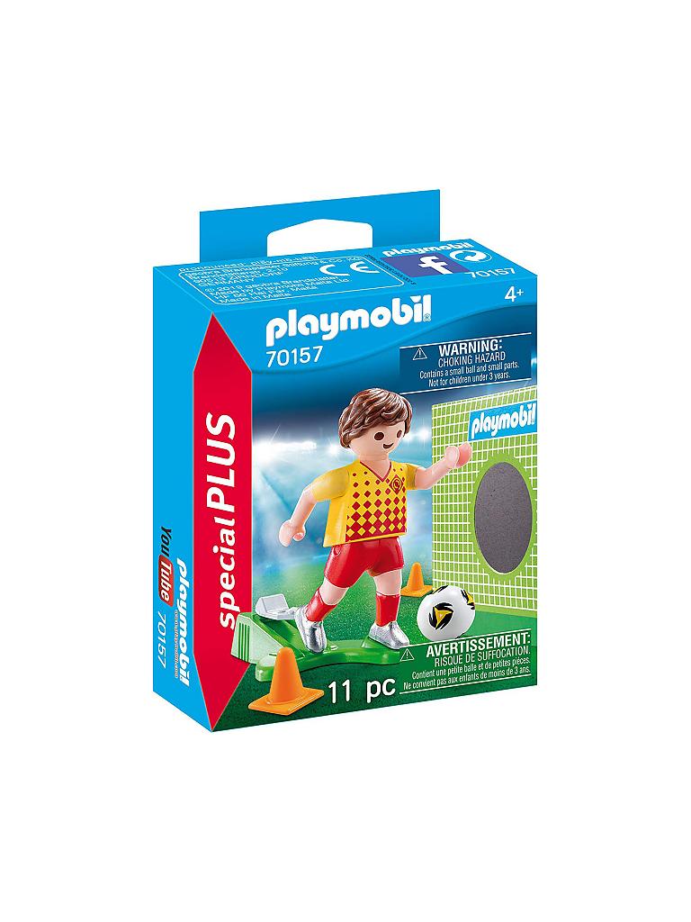Fußballspieler Mit Einem Marktwert über 40 Millionen PLAYMOBIL Fußballspieler mit Torwand 70157 keine Farbe