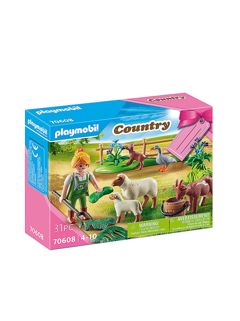 PLAYMOBIL | Geschenkset "Bäuerin mit Weidetieren" 70608 | keine Farbe