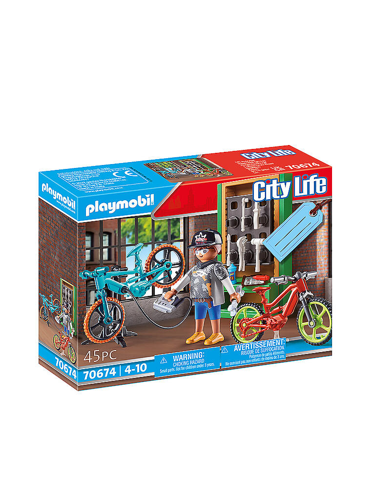 PLAYMOBIL | Geschenkset "E-Bike-Werkstatt" 70674 | keine Farbe