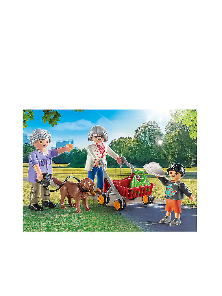 PLAYMOBIL | Großeltern mit Enkel 70990 | keine Farbe