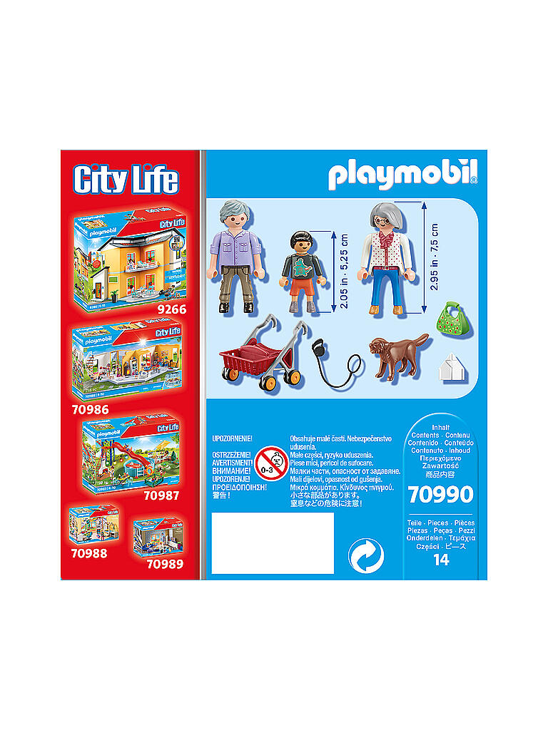 PLAYMOBIL | Großeltern mit Enkel 70990 | keine Farbe
