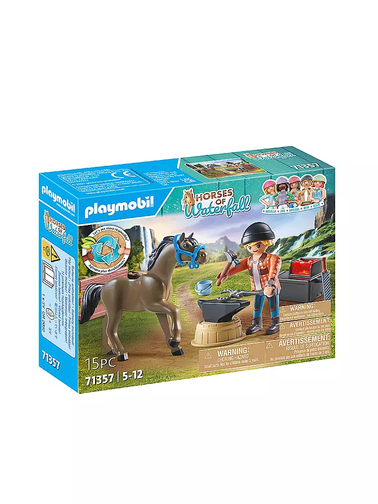 PLAYMOBIL | Hufschmied Ben & Achilles 71357 | keine Farbe