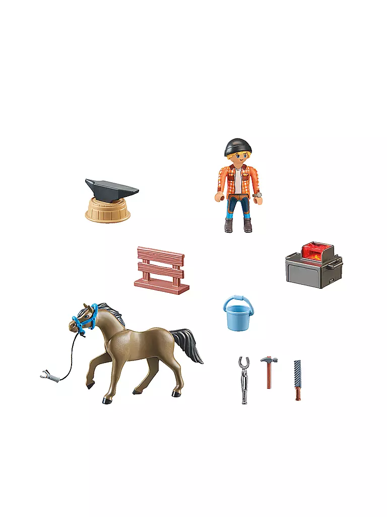 PLAYMOBIL | Hufschmied Ben & Achilles 71357 | keine Farbe
