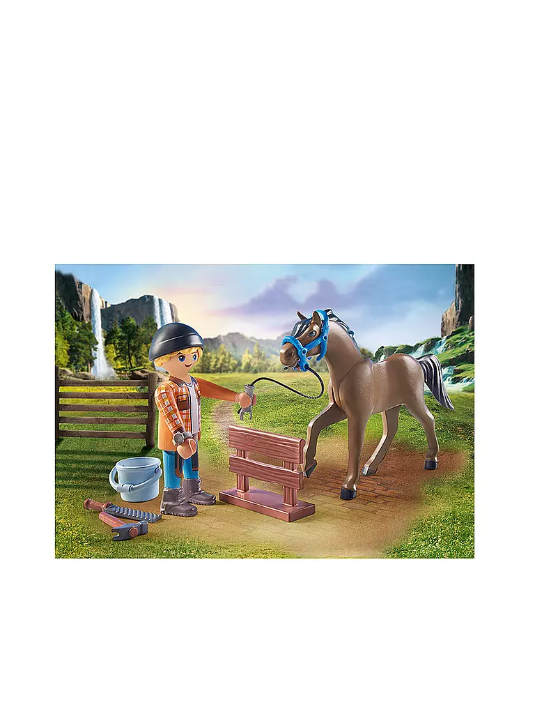 PLAYMOBIL | Hufschmied Ben & Achilles 71357 | keine Farbe