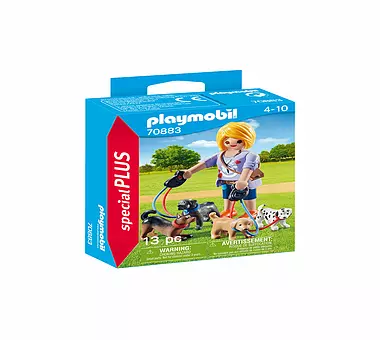 PLAYMOBIL Hundesitterin 70883