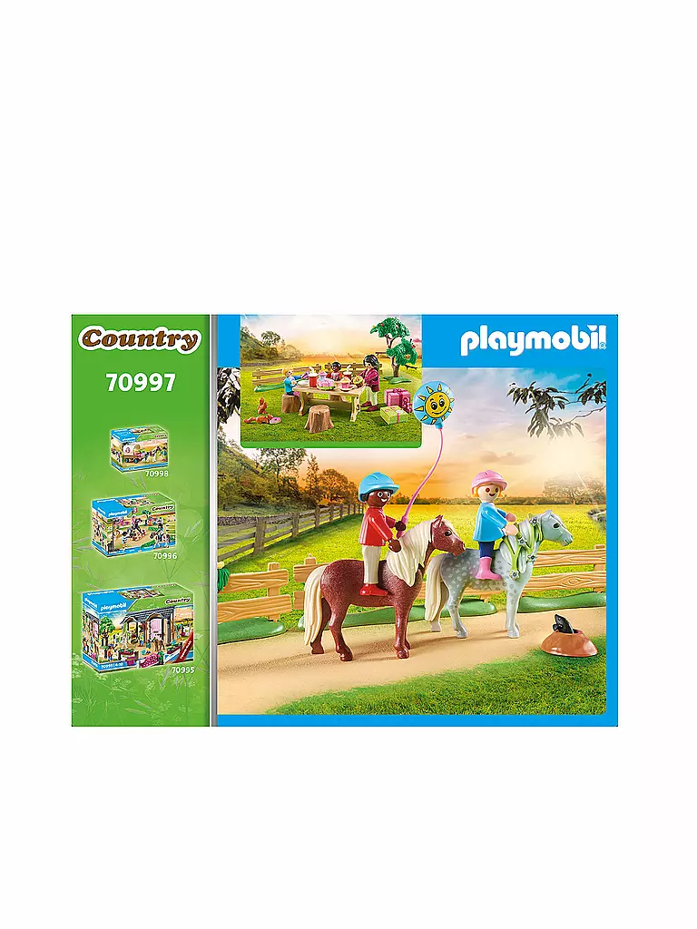 PLAYMOBIL | Kindergeburtstag auf dem Ponyhof 70997 | keine Farbe
