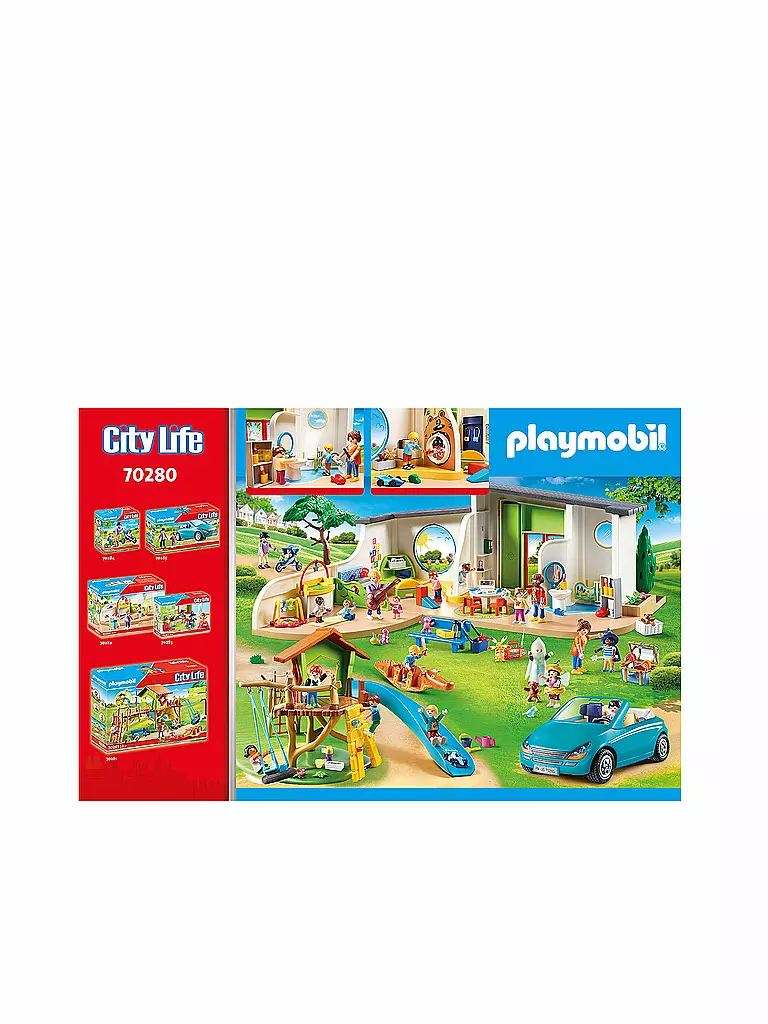 PLAYMOBIL | Kita Regenbogen mit Licht- und Soundeffekt 70280 | keine Farbe