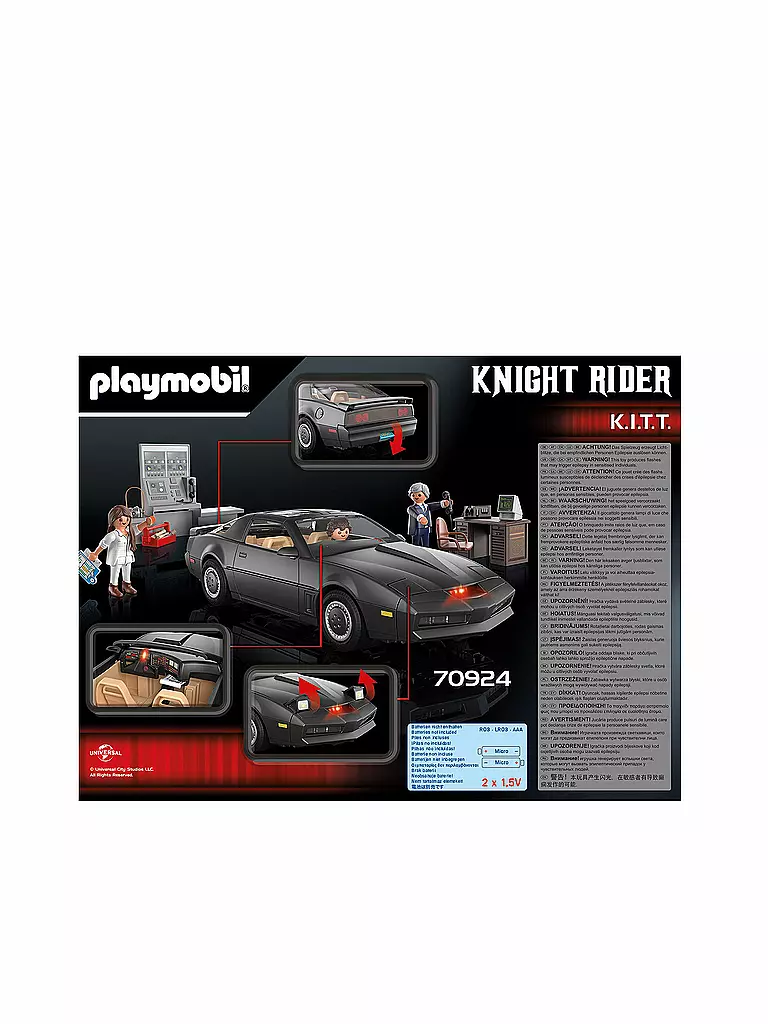 PLAYMOBIL | Knight Rider - K.I.T.T. 70924 | keine Farbe