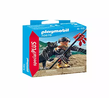 PLAYMOBIL Krieger mit Panther 70878
