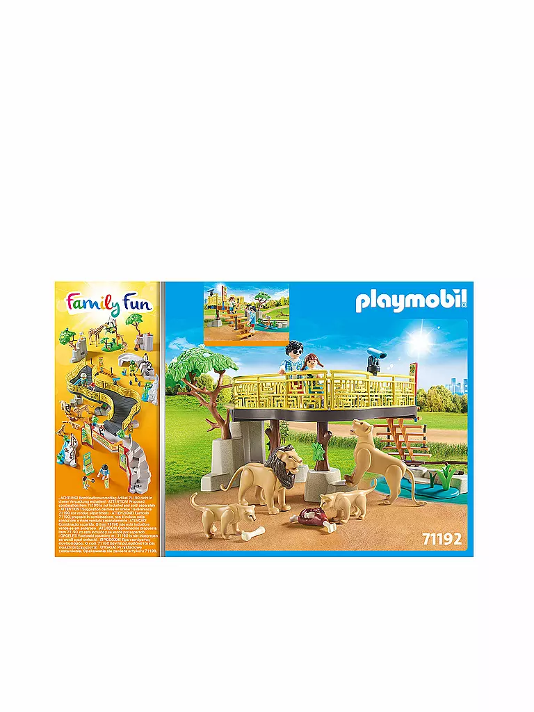 PLAYMOBIL | Löwen im Freigehege 71192 | keine Farbe