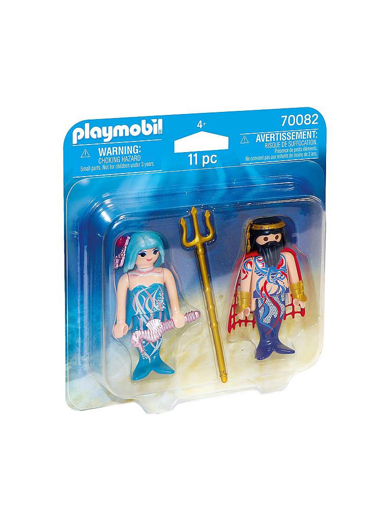 PLAYMOBIL | Meereskönig und Nixe 70082 | blau