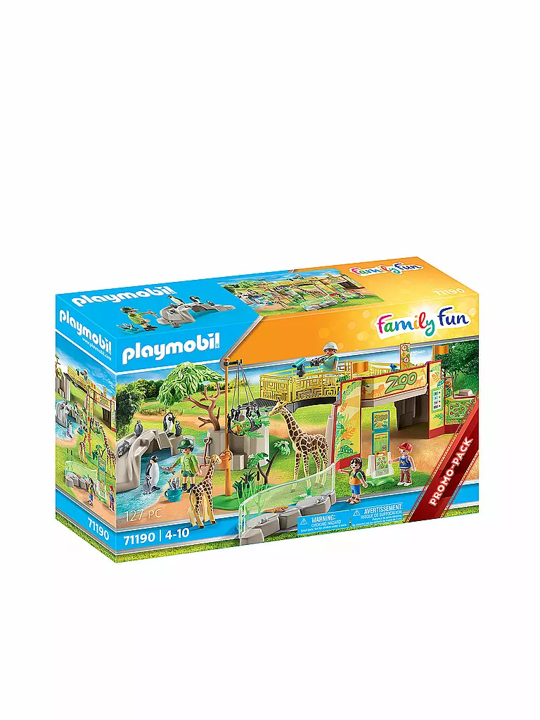 PLAYMOBIL | Mein großer Erlebnis-Zoo 71190 | keine Farbe