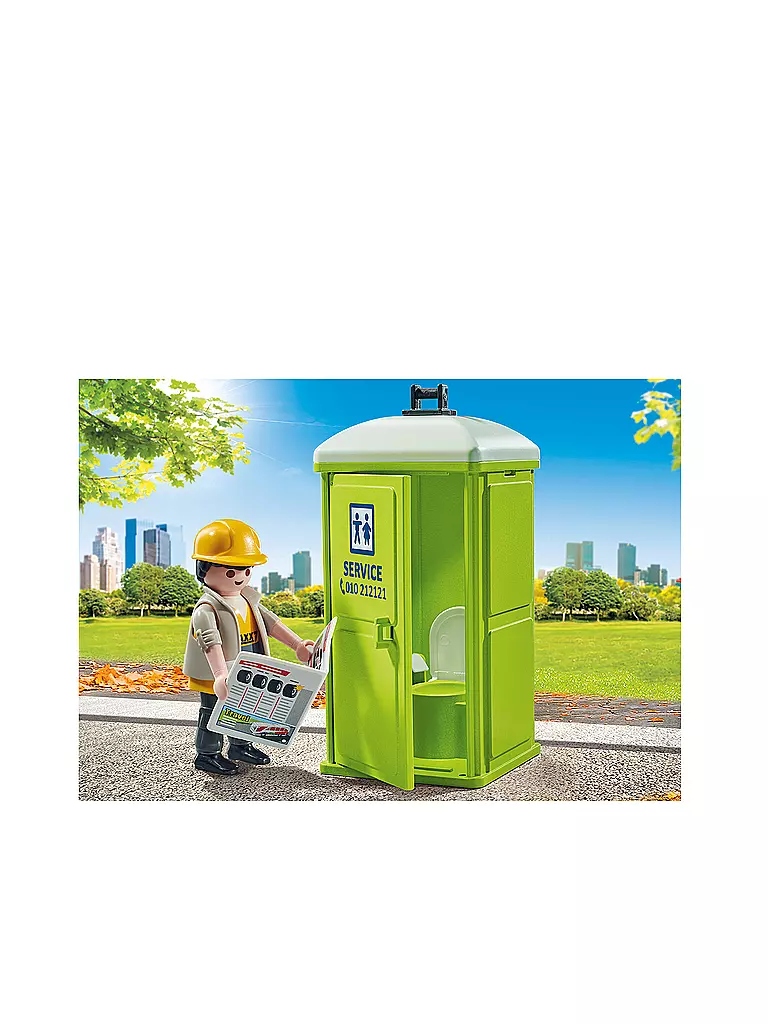 PLAYMOBIL | Mobile Toilette 71435 | keine Farbe