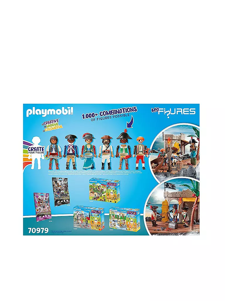 PLAYMOBIL | My Figures: Island of the Pirates  | keine Farbe