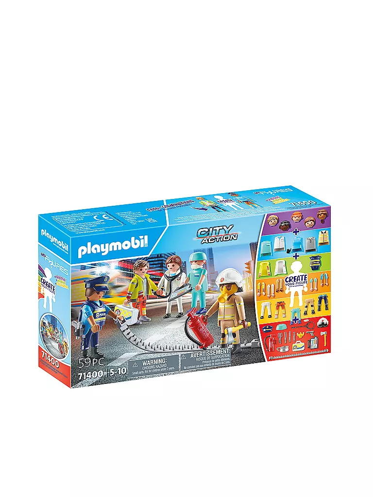 PLAYMOBIL | My Figures - Rescue 71400 | keine Farbe