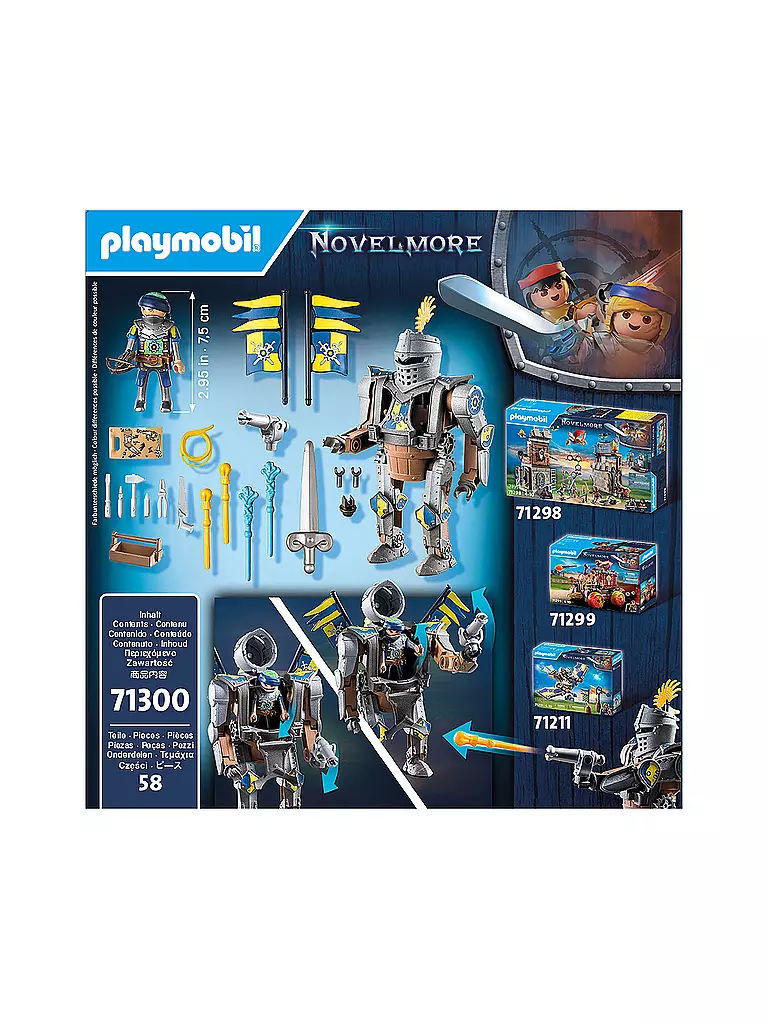 PLAYMOBIL | Novelmore - Kampfroboter 71300 | keine Farbe