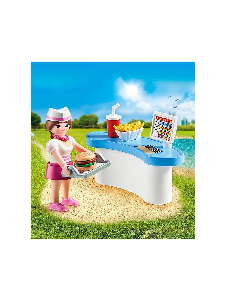 PLAYMOBIL | Osterei - Kellnerin mit Diner-Theke 70084 | pink