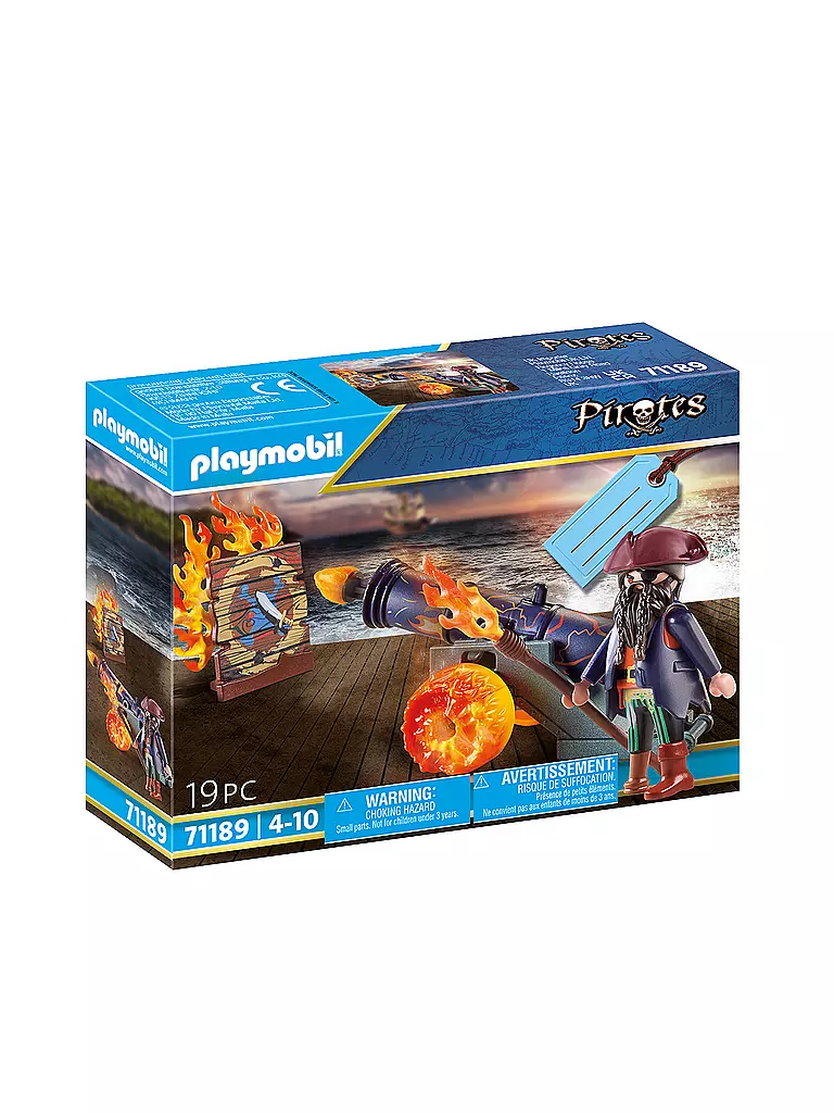 PLAYMOBIL | Pirat mit Kanone 71189 | keine Farbe