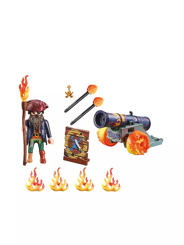 PLAYMOBIL | Pirat mit Kanone 71189 | keine Farbe