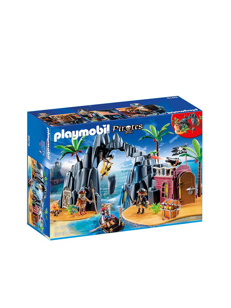 PLAYMOBIL | Pirates - Schatzinsel 6679 | transparent