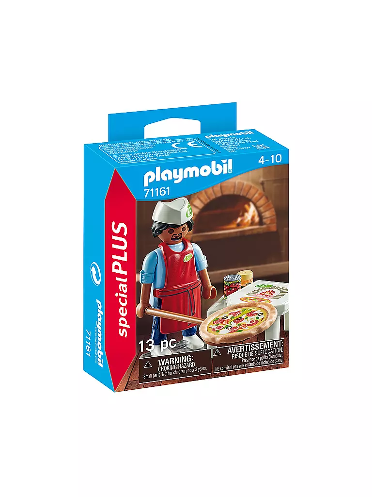 PLAYMOBIL | Pizzabäcker 71161 | keine Farbe