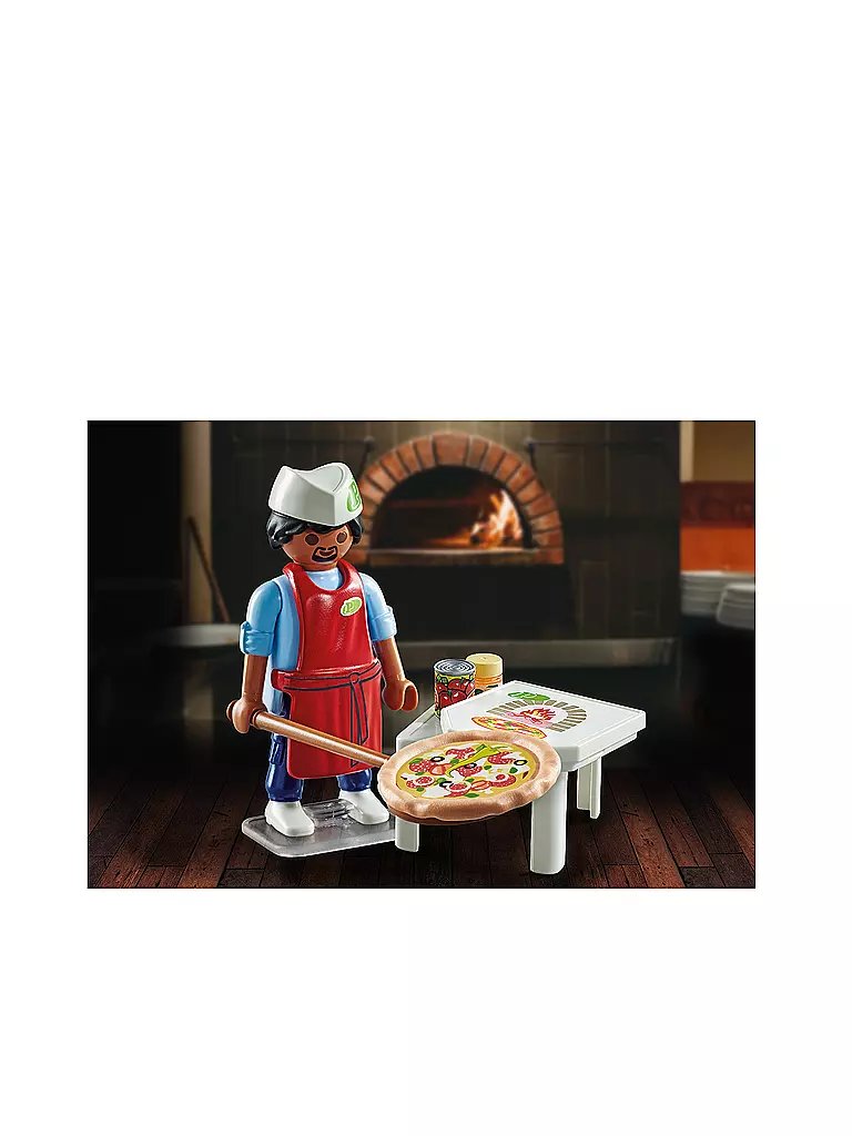 PLAYMOBIL | Pizzabäcker 71161 | keine Farbe