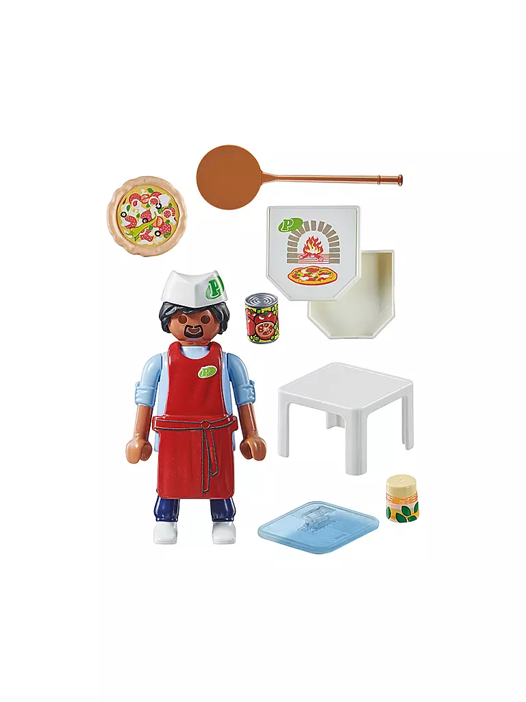 PLAYMOBIL | Pizzabäcker 71161 | keine Farbe