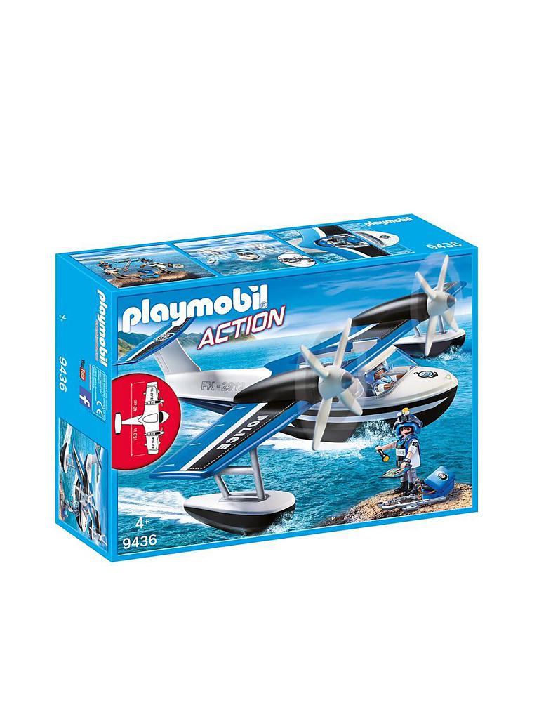 PLAYMOBIL | Polizei Wasserflugzeuge 9436 | keine Farbe