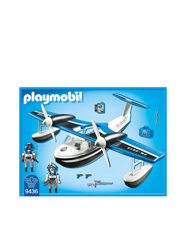 PLAYMOBIL | Polizei Wasserflugzeuge 9436 | keine Farbe