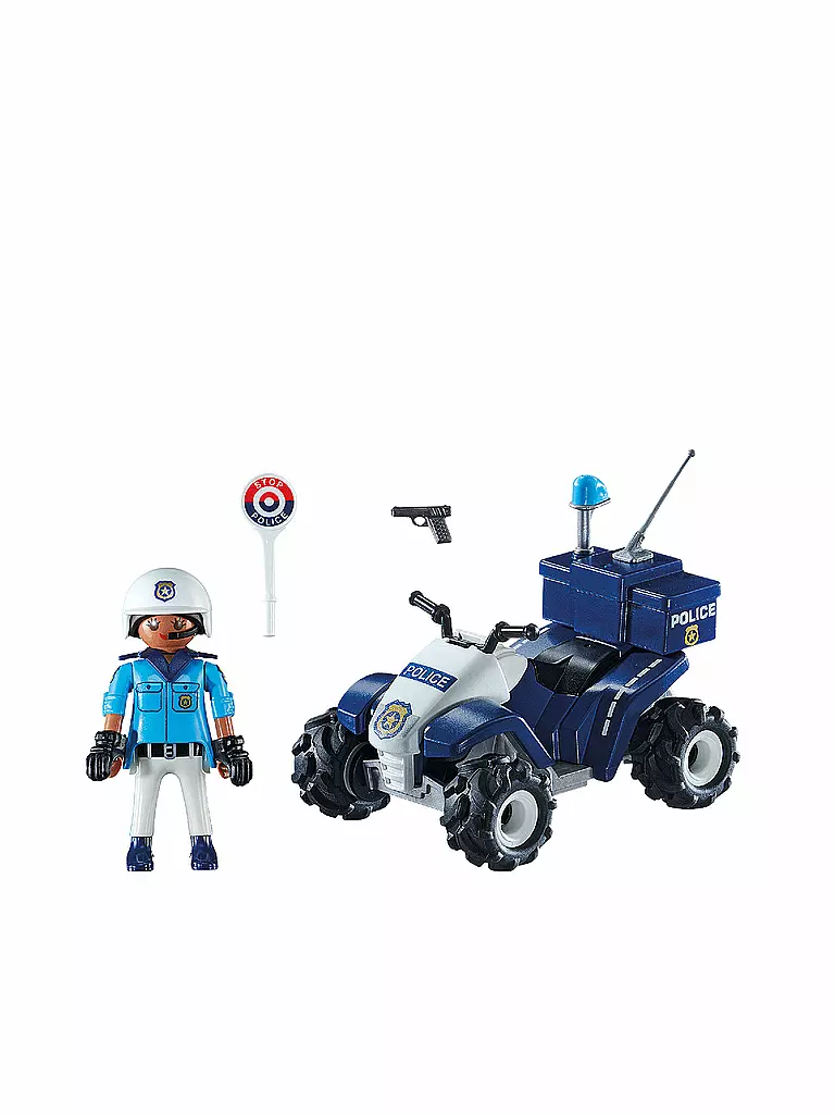 PLAYMOBIL | Polizei-Speed Quad 71092 | keine Farbe