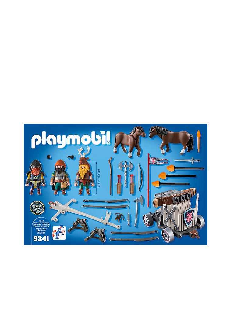 PLAYMOBIL | Ponygespann mit Zwergenballiste 9341 | keine Farbe