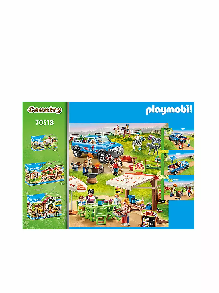 PLAYMOBIL | Ponyhof - Mobiler Hufschmied 70518 | keine Farbe