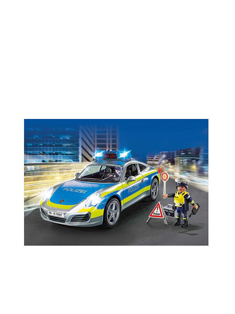 PLAYMOBIL | Porsche 911 Carrera 4S Polizei 70067 | blau