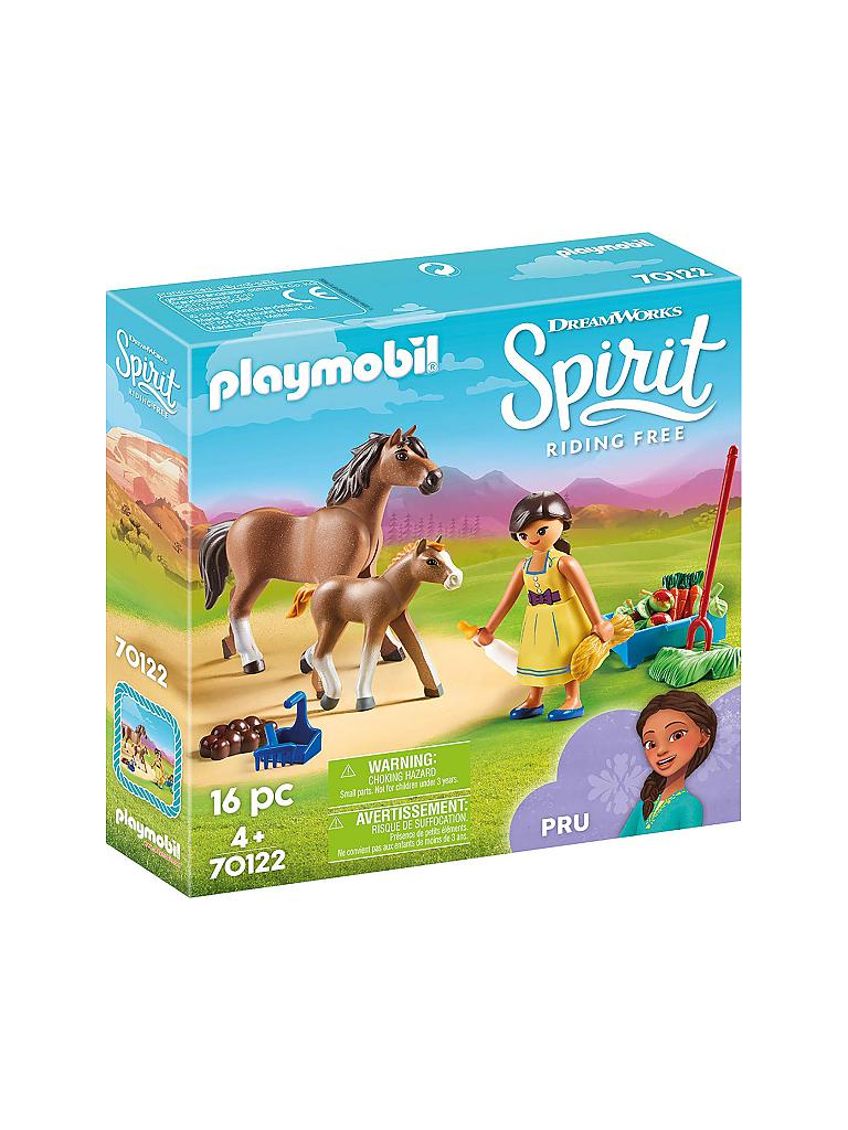 Playmobil Pferd Blau