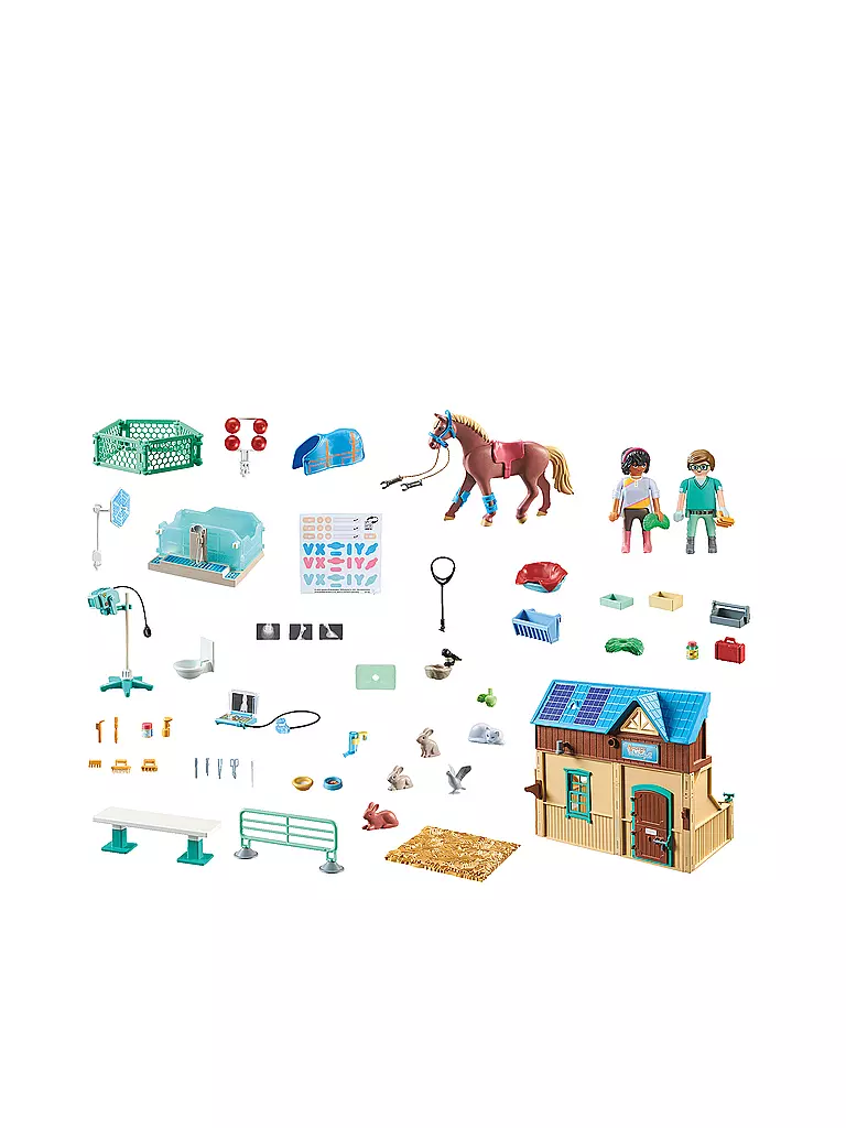 PLAYMOBIL | Reittherapie & Tierarztpraxis 71352  | keine Farbe