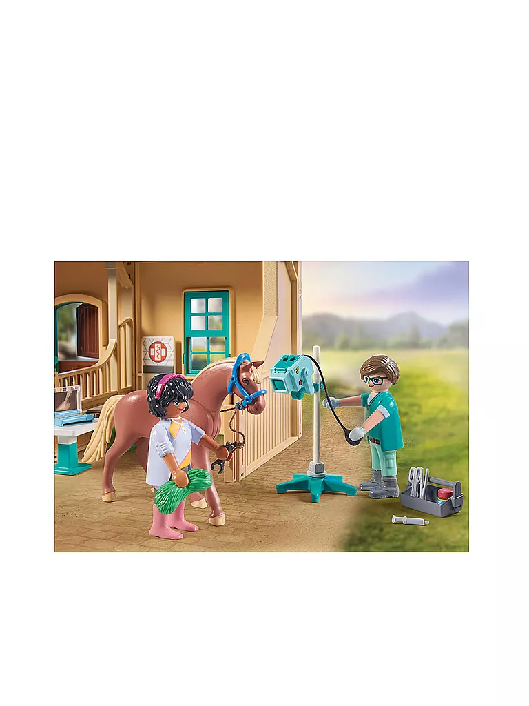 PLAYMOBIL | Reittherapie & Tierarztpraxis 71352  | keine Farbe