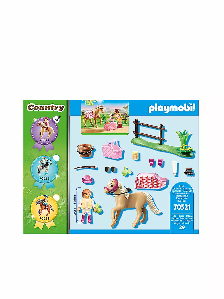 PLAYMOBIL | Sammelpony "Deutsches Reitpony" 70521 | keine Farbe