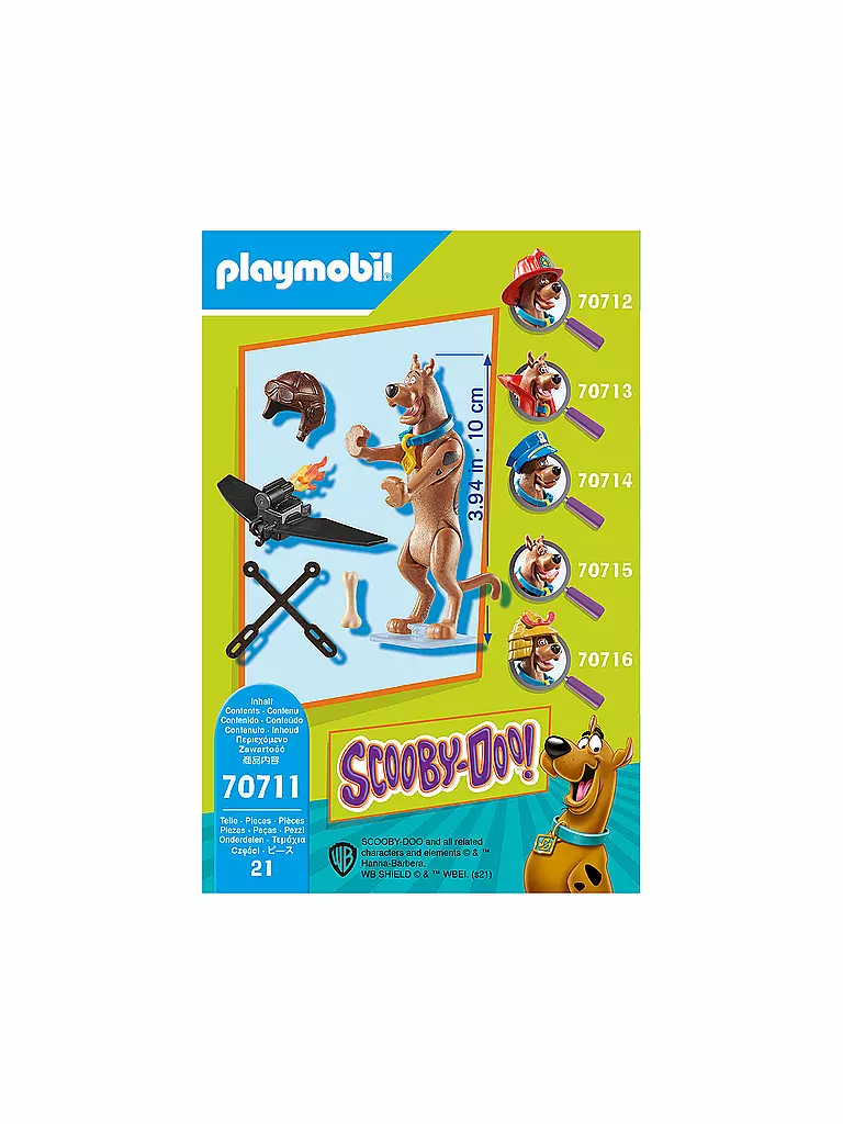 PLAYMOBIL | SCOOBY-DOO! Sammelfigur Pilot 70711 | keine Farbe