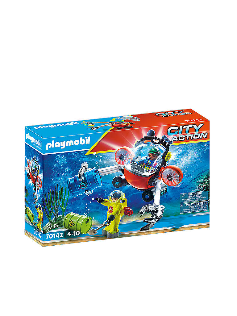 PLAYMOBIL | Seenot: Umwelteinsatz mit Tauchboot 70142 | keine Farbe