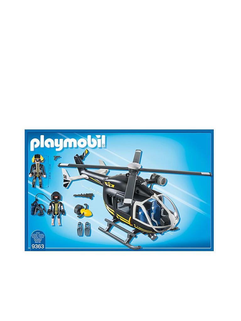 PLAYMOBIL | SEK Helikopter 9363 | keine Farbe