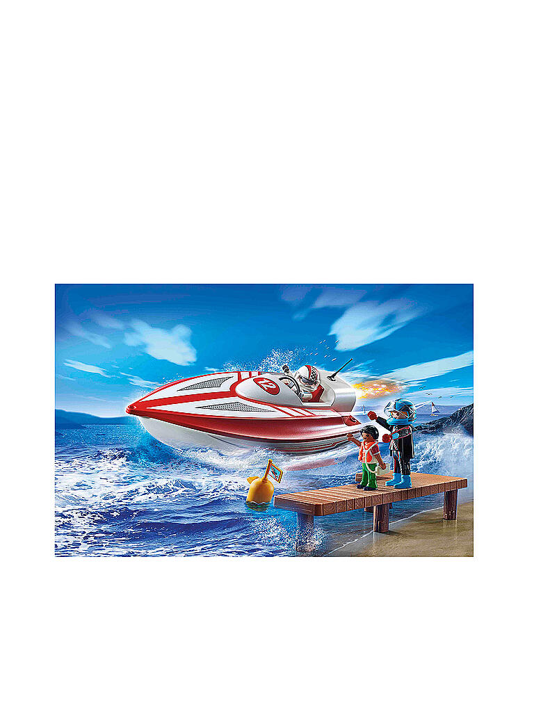 PLAYMOBIL | Speedboot mit Unterwassermotor 70744 | keine Farbe