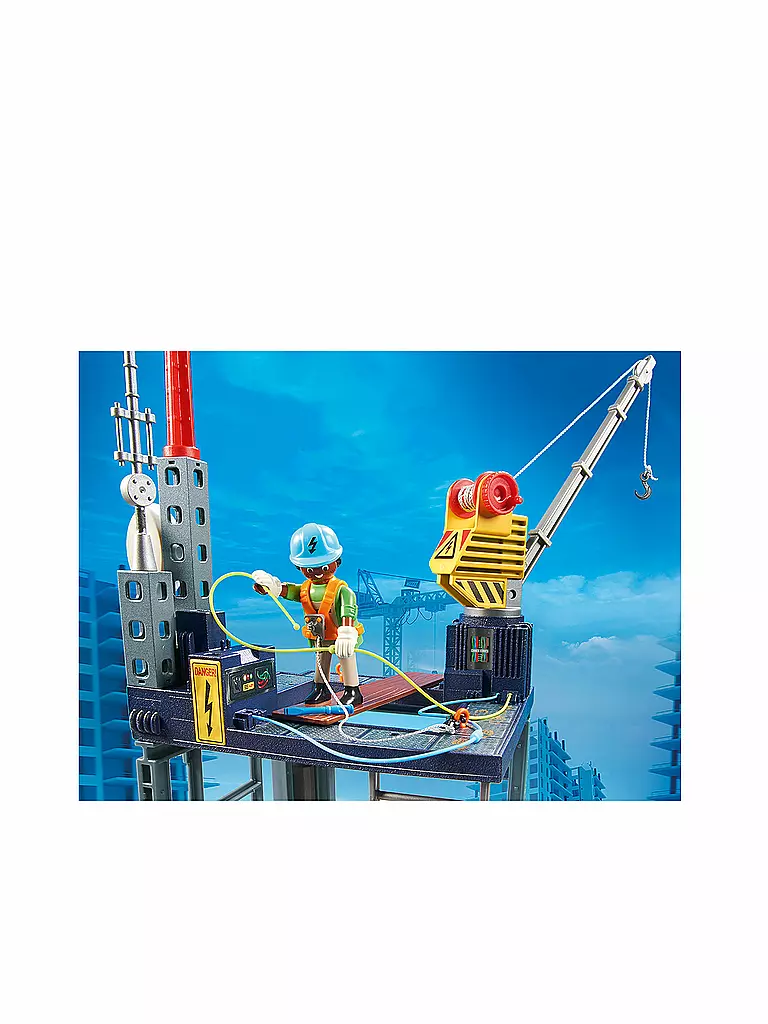 PLAYMOBIL | Starter Pack Baustelle mit Seilwinde 70816 | keine Farbe