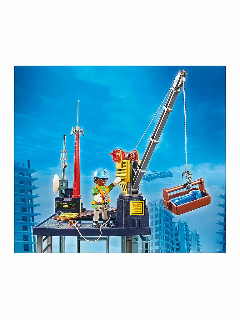 PLAYMOBIL | Starter Pack Baustelle mit Seilwinde 70816 | keine Farbe