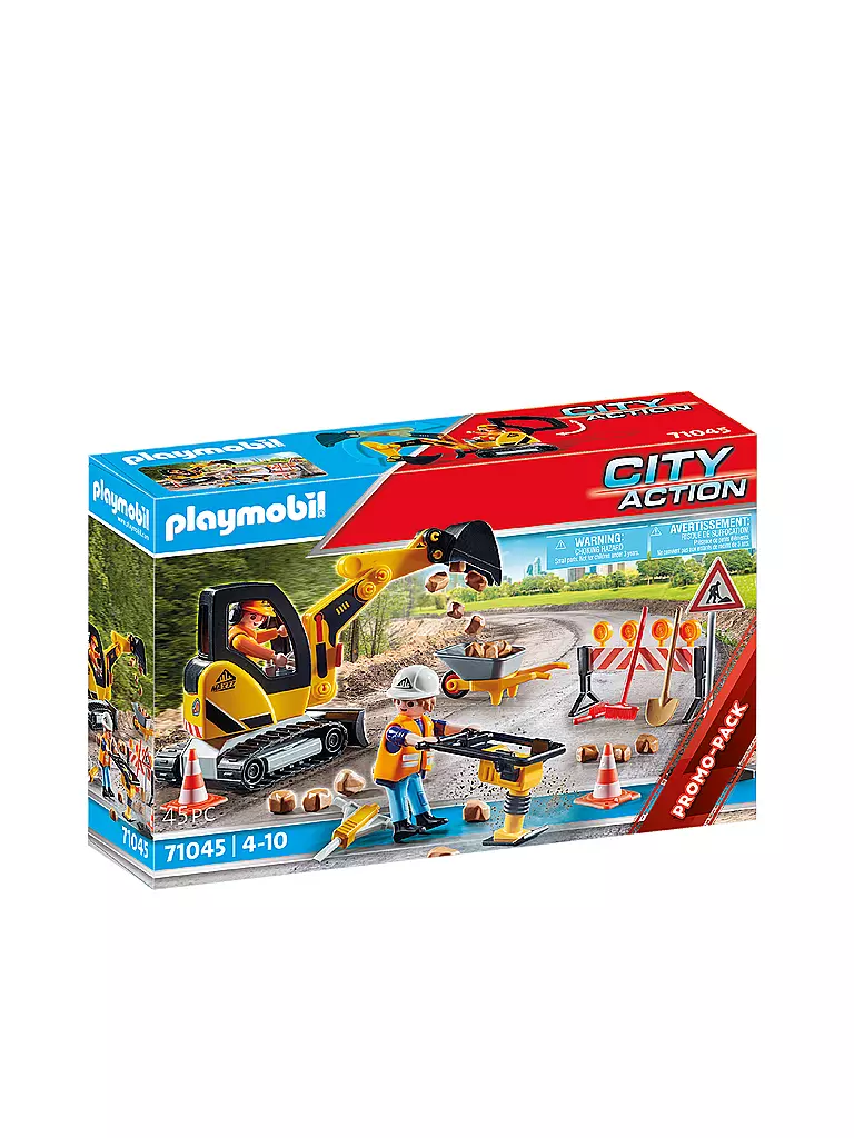 Landesbetrieb Für Straßenbau Und Verkehr PLAYMOBIL Straßenbau 71045 keine Farbe