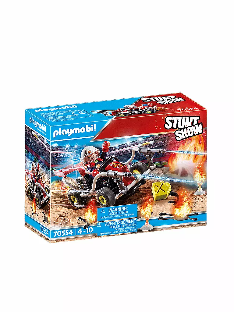 PLAYMOBIL | Stuntshow Feuerwehrkart 70554 | keine Farbe